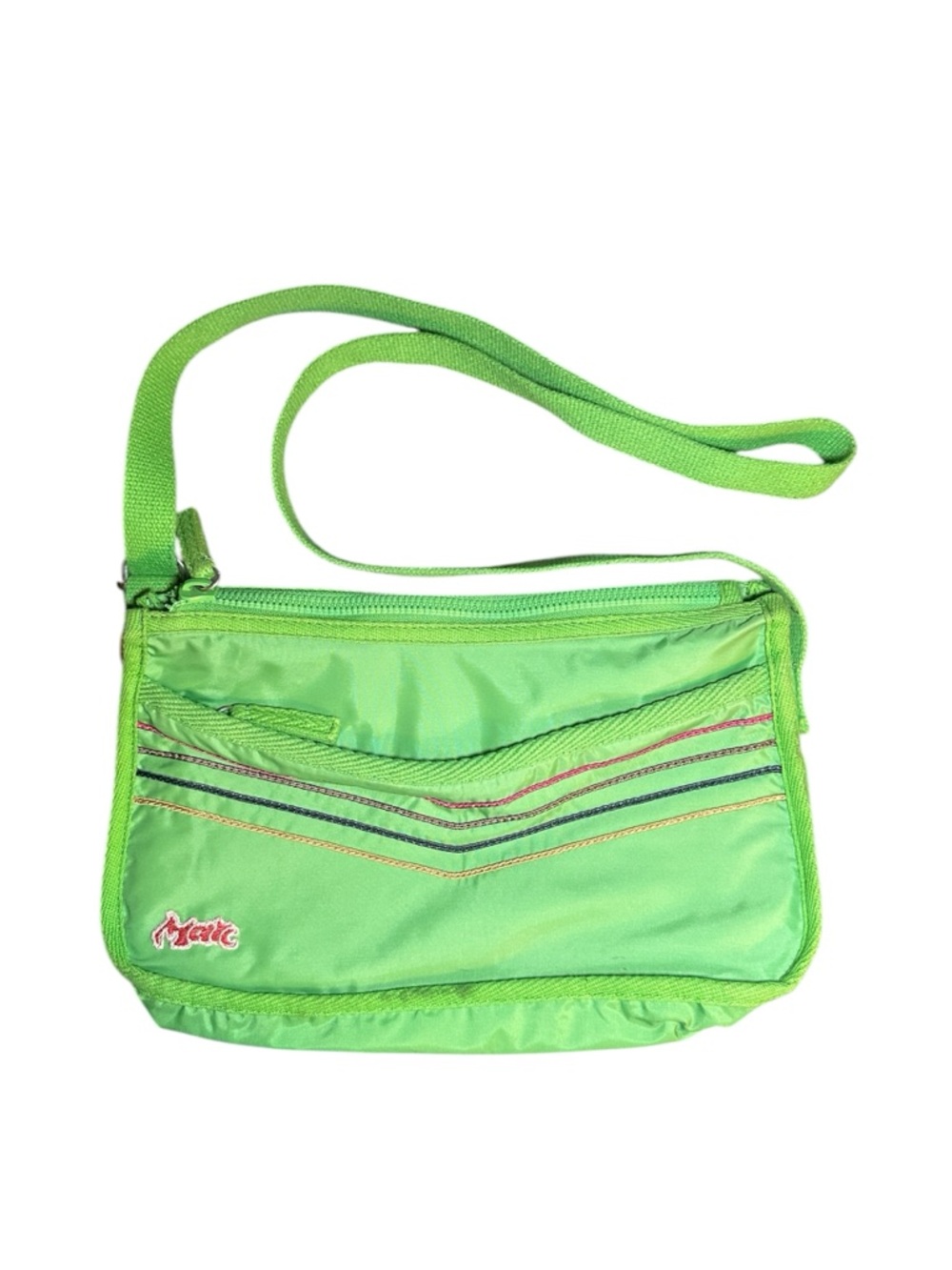 Marc Jacobs Lime Green Crossbody Shoulder Bag